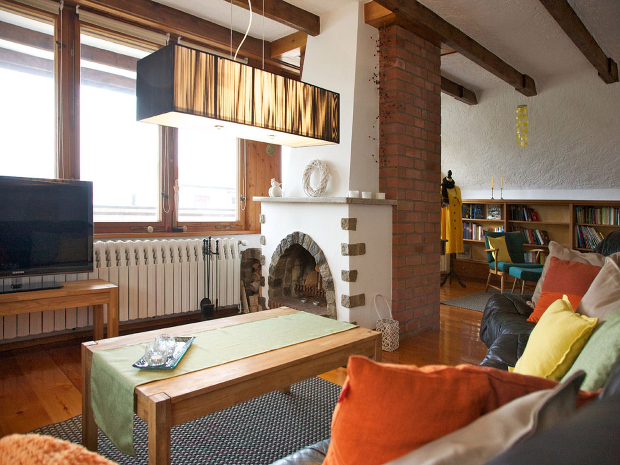 Gerdi – Wohnzimmer mit Kamin